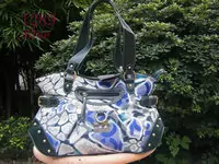 woman coach sac discount 2013 new ch-1289 motif de la pierre bleue